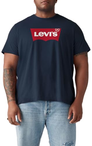 Levi's Big & Tall Graphic Tee, Uomo, Big Graphic Tee Dress Blues, 2XL