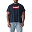 Big Graphic Tee Dress Blues