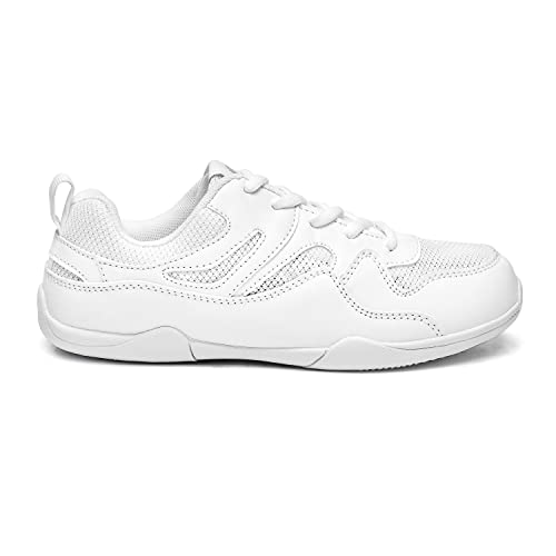 White Cheer Shoes for Women Breathable Cheerleading Shoes Lightweight Athletic Tennis Walking Cheer Sneakers Girl Cheer Shoes…4