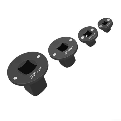 Impact-Driver Socket Adapter Set, Low Profile Drive Socket A