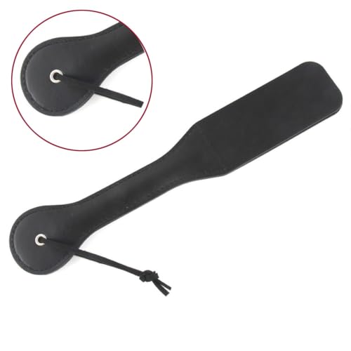Image of DFsucces Faux Leather Slut Spanking Paddle for Sex Play,12.5inch Sex Paddle (A5)