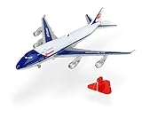 Material: Kunststoff Dickie Toys 203343004 - Jet Streamer, batteriebetriebener Deckenflieger, 25 cm