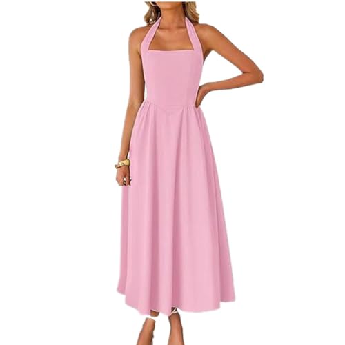 Robe trapèze fluide avec taille élastique : le confort chic sans manches