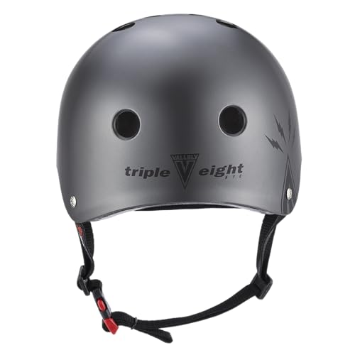 Image of Triple Eight Certified Sweatsaver Helmet for Skateboarding, BMX, Roller Derby, Roller Skating, Inline Skating, Scooter and Bike