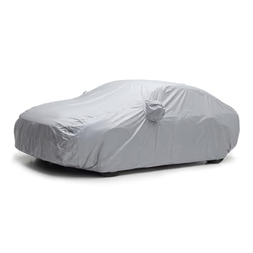 Housse de voiture XL anti-UV et neige pour sécuriser votre carrosserie en plein air