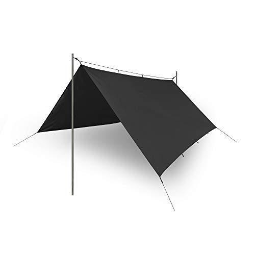 Helikon-Tex Supertarp -Polyester Ripstop- Schwarz – Ansicht 2