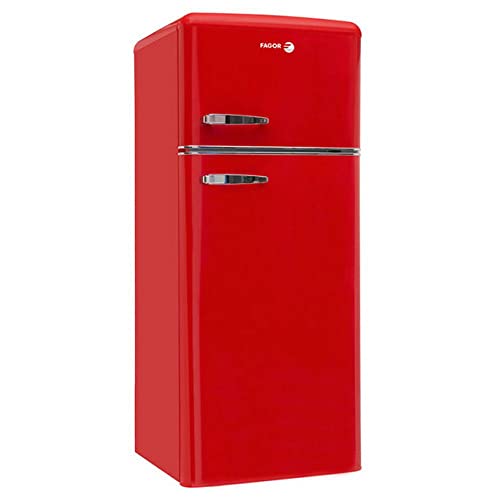Frigorífico 2P. FAGOR 3FFV-1455R 1.44m Retro Rojo