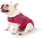 Dog Anxiety Relief Coat,Lightweight Wrap Anxiety Jacket Shirt for Anxious Pets Keep Calming Comfort(Rose red,S)