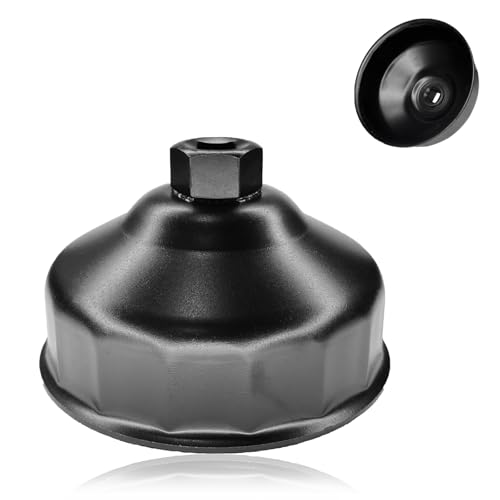 QKYS 1PC 86mm 16 Flute Oil Filter Wrench Replacement, Oil Filter...