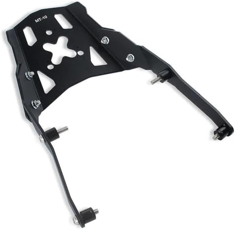 Porte-Bagages Arrière Yamaha MT-10 et FZ-10 2016-2021 Noir pour Support de Top Case Moto