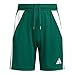 adidas Kids' Tiro 24 Shorts, Team Dark Green/White
