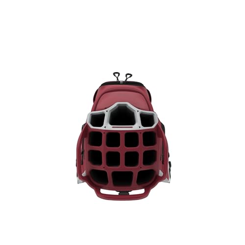 Callaway Golf Cargo (No Logo) Cart Bag (Cardinal/Silver) by Callaway - Image 6