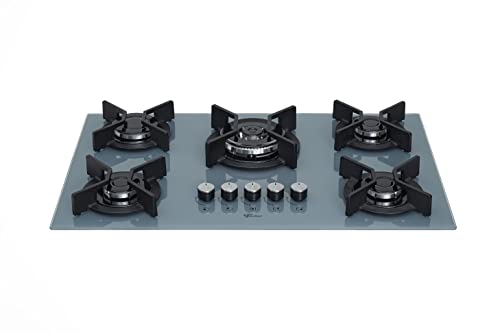 FISCHER COOKTOP GÁS 5 BOCAS TC INFINITY MESA VIDRO EIGER BIVOLT 26298-82005 glide