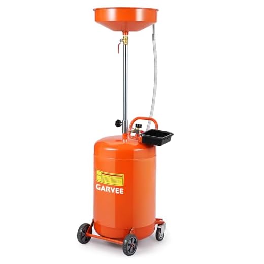 20 Gallon Portable Waste Oil Drain Tank