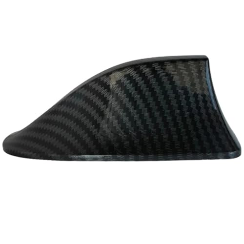 Antenne automobile requin universelle carbone avec amplificateur signal radio toit voiture