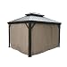 Kozyard Gazebo Privacy Sidewall (Caesar, Rosana and Alexander 10'x12' Hardtop Aluminum Permanent Gazebo)
