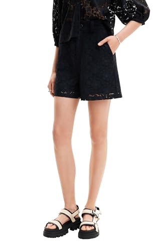 Short Desigual Pant Lace noir parfait pour vos soirées d'été