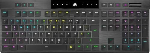CORSAIR K100 AIR WIRELESS RGB Mechanische Gaming-Tastatur - Schwarz