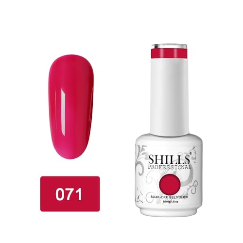 Image of SHILLS PROFESSIONAL UV /LED Soak Off Gel Polish Color Shade 71, Matte Finish, 15ml