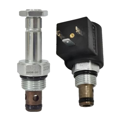 Válvula solenoide SV08-20 para repuesto de maquinaria industrial y bobinas 2