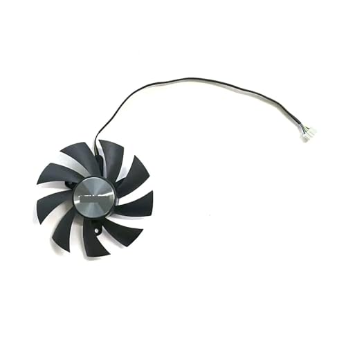 ZFFYGFE Ventola della Scheda Video GA92S2U GTX1080Ti da 87MM per ZOTAC per GTX 1080 Ti per AMP per Raffreddamento Grafico Extreme 11G(Silver)