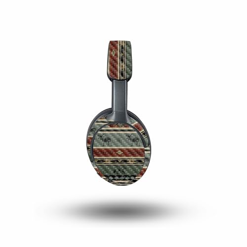 Image of MightySkins Carbon Fiber Skin Compatible with Bose QuietComfort Ultra - Cabin Stripes | Protective, Durable Textured Carbon Fiber Finish | Easy to Apply