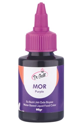 Su Bazlı Likit Gıda Boyası 60 g Mor