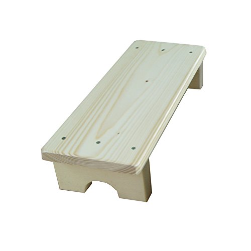 Küchenleiter aus Holz, Fußhocker für Erwachsene, aus Holz, für Kinder und Erwachsene, Decke, Regal, Balkon, Ablage, Hocker, Schrittzähler,