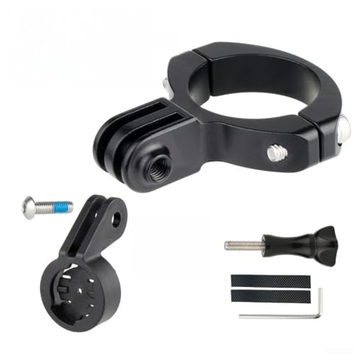 Durashmall Bike Taillight Seatpost Mount and Adapter for Magicshine RN120 SEEMEE60 SEEMEE100 SEEMEE180 SEEMEE200 SEEMEE300 and Flare RT Action Camera Interface CNC Machined 606(A kit)