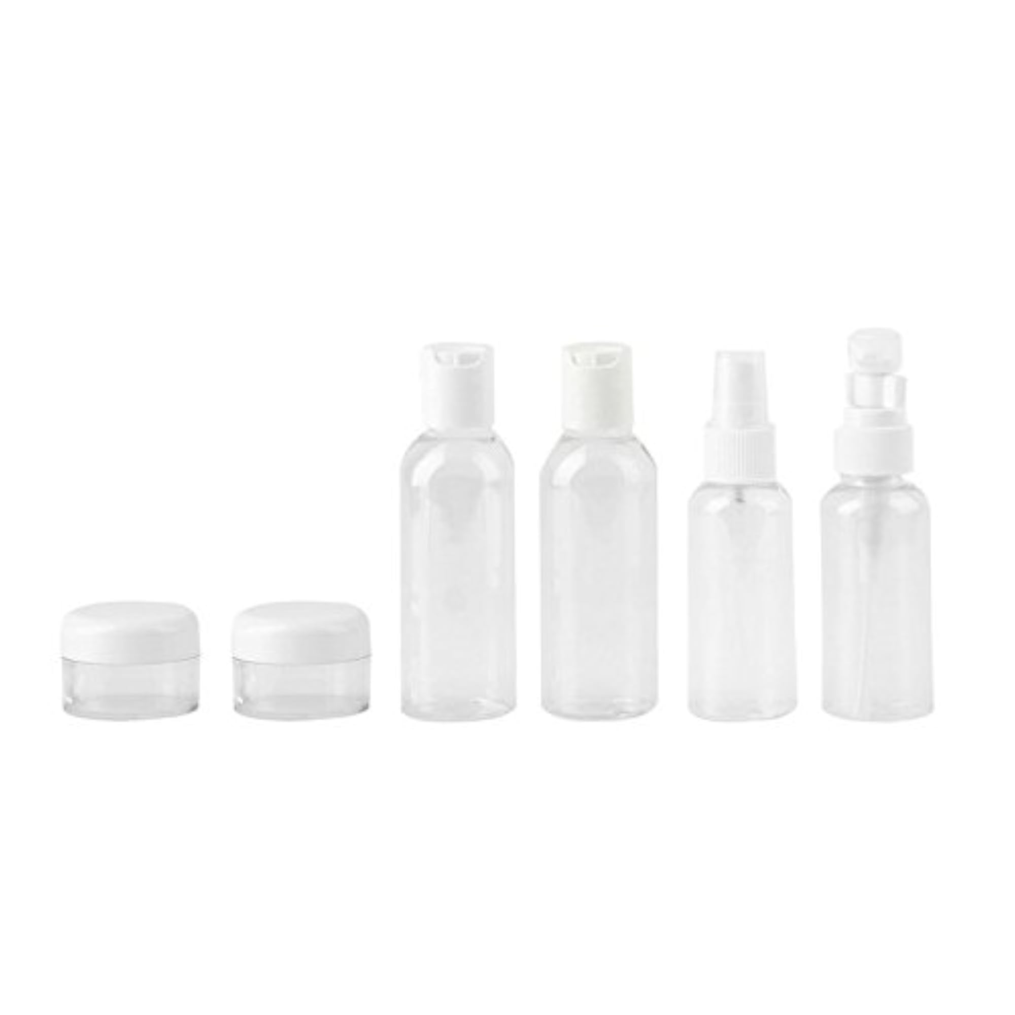 6 Pcs Refillable Atomizer Empty Clear Spray Bottles, 100ML