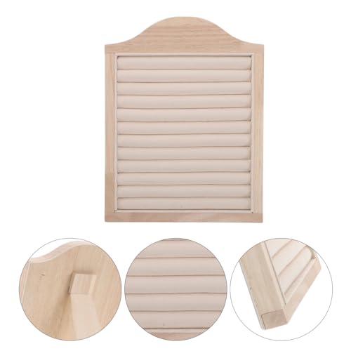 Présentoir à bagues en bois massif vertical petit modèle - 7