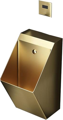 Limpiador de orinal de acero inoxidable sin contacto, solución de higiene automática con sensor para baños públicos, actualización de saneamiento para montaje en pared manos libres para uso comercial