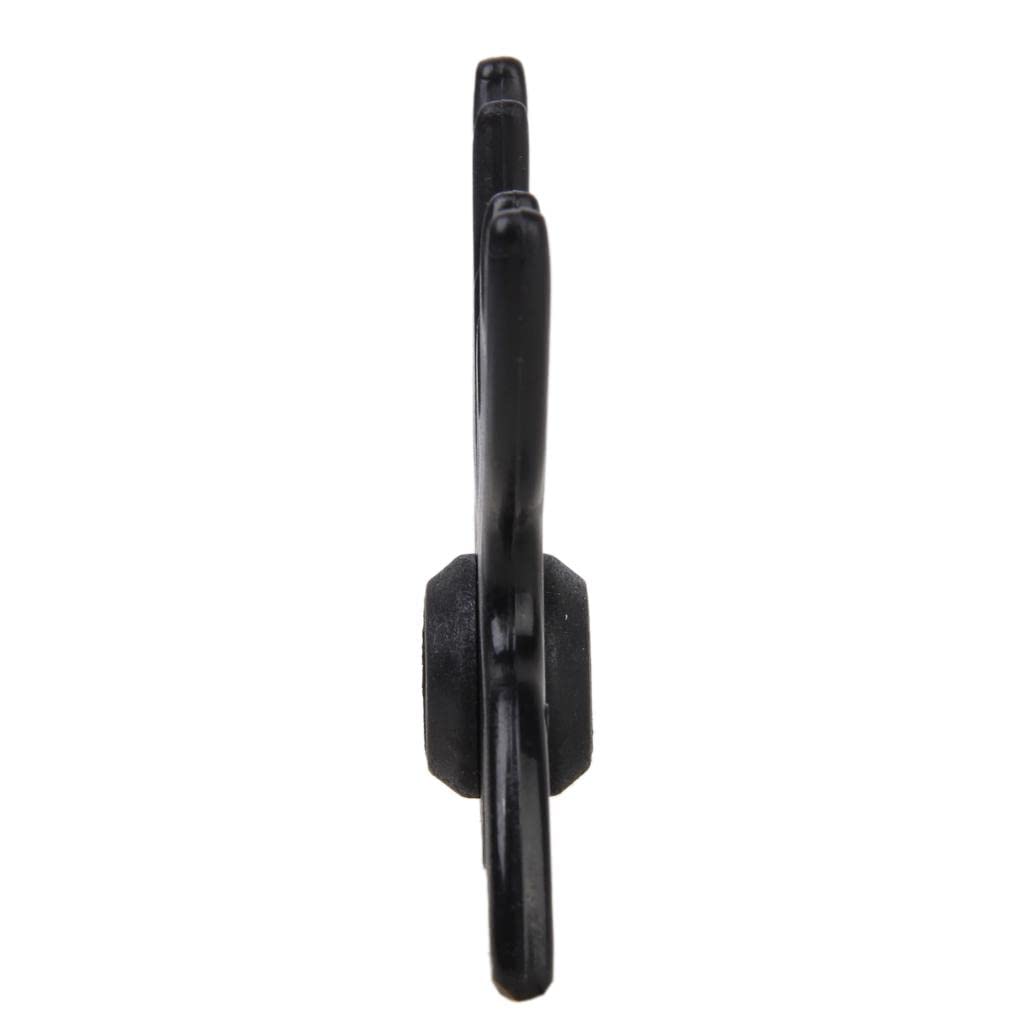 Imperial Accessoire pour Queue de Billard/Billard : tête de Pont en Forme de tête d'élan à Enfiler, en Plastique, Noir
