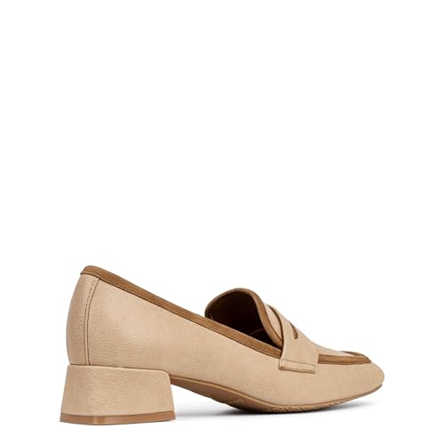 Image of Donald Pliner Women's Tristina Penny Loafer Heel - 1.3 inch Block Heel Shoes for Comfort, Slip On Women's Heels