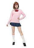 DAZCOS Ayase Cosplay Costume Adults Women US Size Anime Outfit Japanese JK Uniform Suit Dress for Party (X-Small)