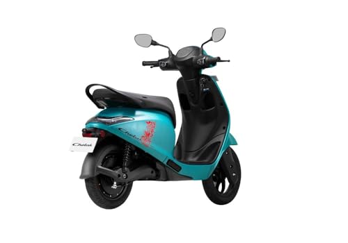 Image of Chetak C2501 by Bajaj Auto High Speed Electric Scooter with charger - Ocean Teal Matte - Ex-Showroom