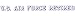 U.S. AIR FORCE RETIRED 24" inch Window Strip AIRFORCE Outside Decal