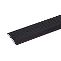 Randall 4" Wide x 1/2" High Anodized Dark Bronze Corrugated Threshold (3 FT)