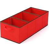 SilTriangle Christmas Large Trunk Organizer for SUV Storage Box Containers for...