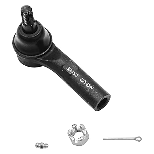 Image of Detroit Axle - 4pc Front End Control Arms Kit for Jeep 05-10 Grand Cherokee Commander, 2 Upper Control Arms with Ball Joint 2 Outer Tie Rod Ends 2005 2006 2007 2008 2009 2010 Replacement
