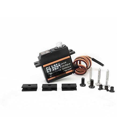 Emax Es3054 17G 0.13Sec 4.8V-6.0V 23T Counter Clockwise/Pluse Traveling Metal Gear Digital Servo For Rc Airplane (1Pcs) #TOP3