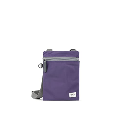 Sac à bandoulière ROKA Chelsea compact avec fermeture éclair épaisse