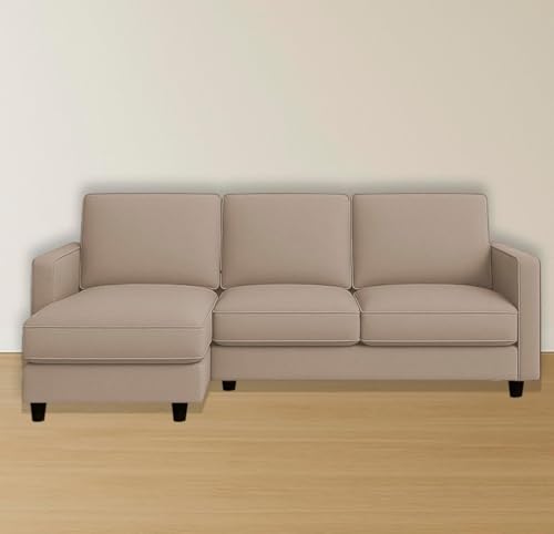 Image of The MM Furniture store Premium Fabric Sofa - Champagne (4 Seater - LHS)