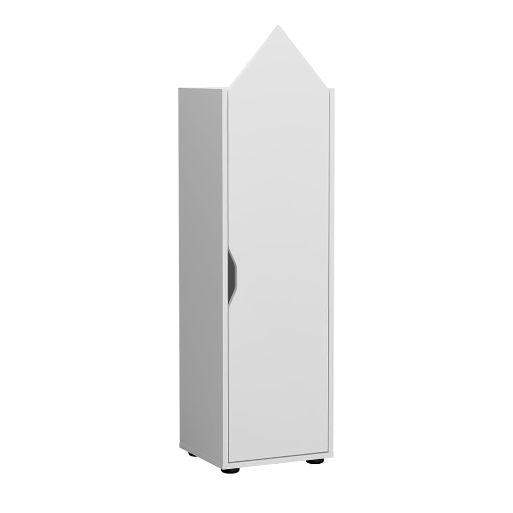 Vicco Étagère pour Enfants Estell, Blanc, 36.4x130.9cm, avec des espaces de Rangement Ouverts pour Le Stockage des Jouets