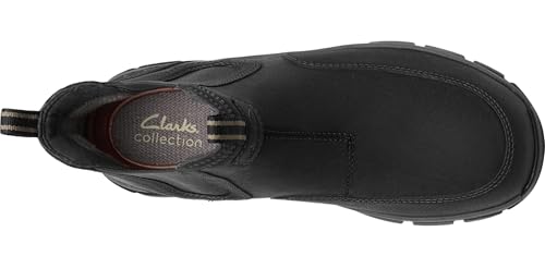 Clarks Clarks Collection Men's Walpath Easy Chelsea Boot, Black Leather, 9 Medium US