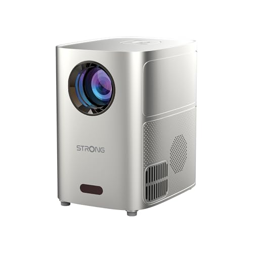 Strong - Mini Proiettore Wifi Bluetooth Q1 - Risoluzione Hd 720P Compatibile Full Hd 1080P - 180 Ansi Lumens - Distanza Di Proiezione Da 0,85 A 2,9 M 