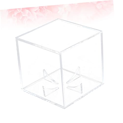 Anneome Suporte Transparente Acrílico Display Risers Caixa De Armazenamento De Acrílico Estojo De Tr