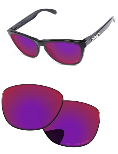 Image of Replacement Lenses for Oakley Frogskin OO9013 55mm Sunglass - Precision Fit, UV Block & Impact Resistant