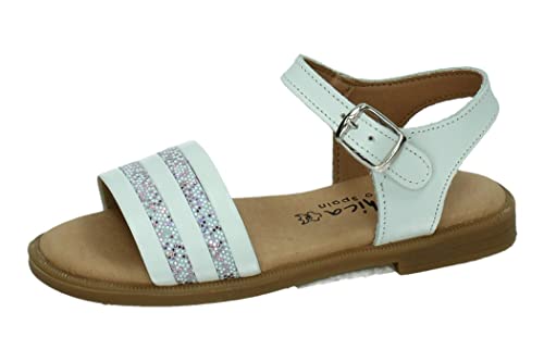 Sandales en cuir pour fille la qualité d une chaussure blanche