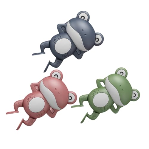 Jouets de bain à remonter 3 pièces grenouilles flottantes pour piscine